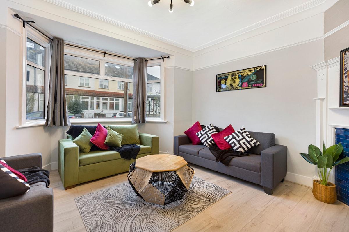 Private House W/Garden very Fast access Ctr London2
