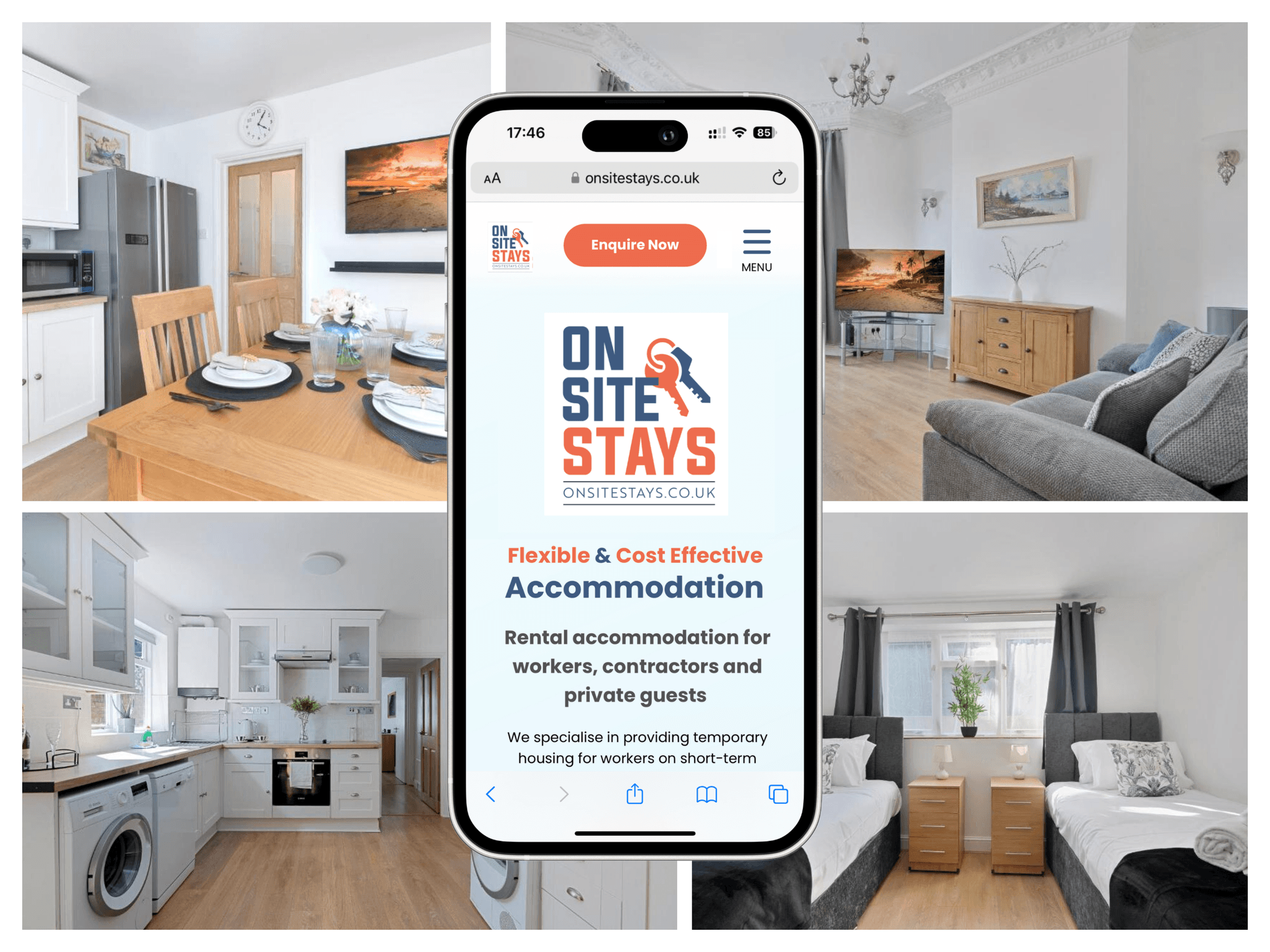 2-Bedroom Apartment with Private Garden near Wimbledon Station | On Site Stays Wimbledon1