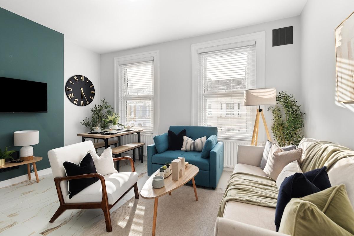 Modern 2 Bedroom Next Transport & Central London1